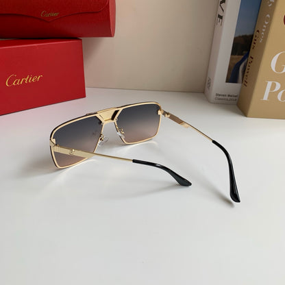 Cartier Square Silver Lens Sunglasses for Men & Women - 372206 - detail image 7