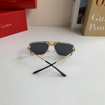 Cartier Square Silver Lens Sunglasses for Men & Women - 372207 - detail image 6