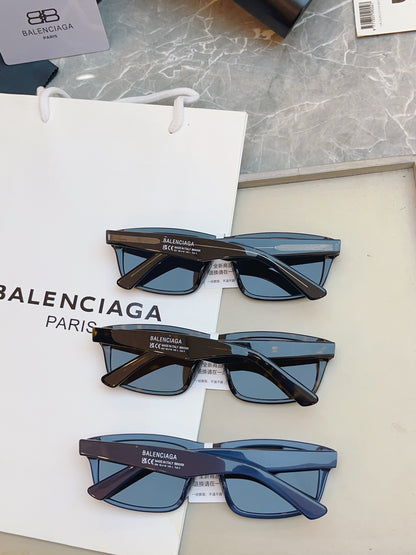 Balenciaga BB0424SK Fashion Black Lens Sunglasses for Men & Women - detail image 8