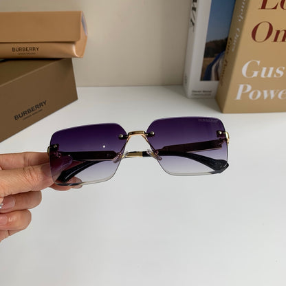 Burberry Metal Square Silver Lens Sunglasses for Men & Women - 416019 - detail image 4