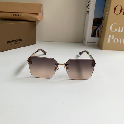 Burberry Metal Square Silver Lens Sunglasses for Men & Women - 416020 - detail image 5