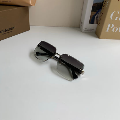 Burberry Metal Square Silver Lens Sunglasses for Men & Women - 416021 - detail image 6