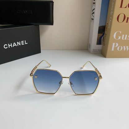 Chanel Metal Fashion Silver Lens Sunglasses for Men & Women - 493514 - detail image 5