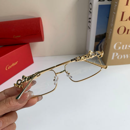 Cartier Metal Square Silver Lens Sunglasses for Men & Women - 415828 - detail image 6