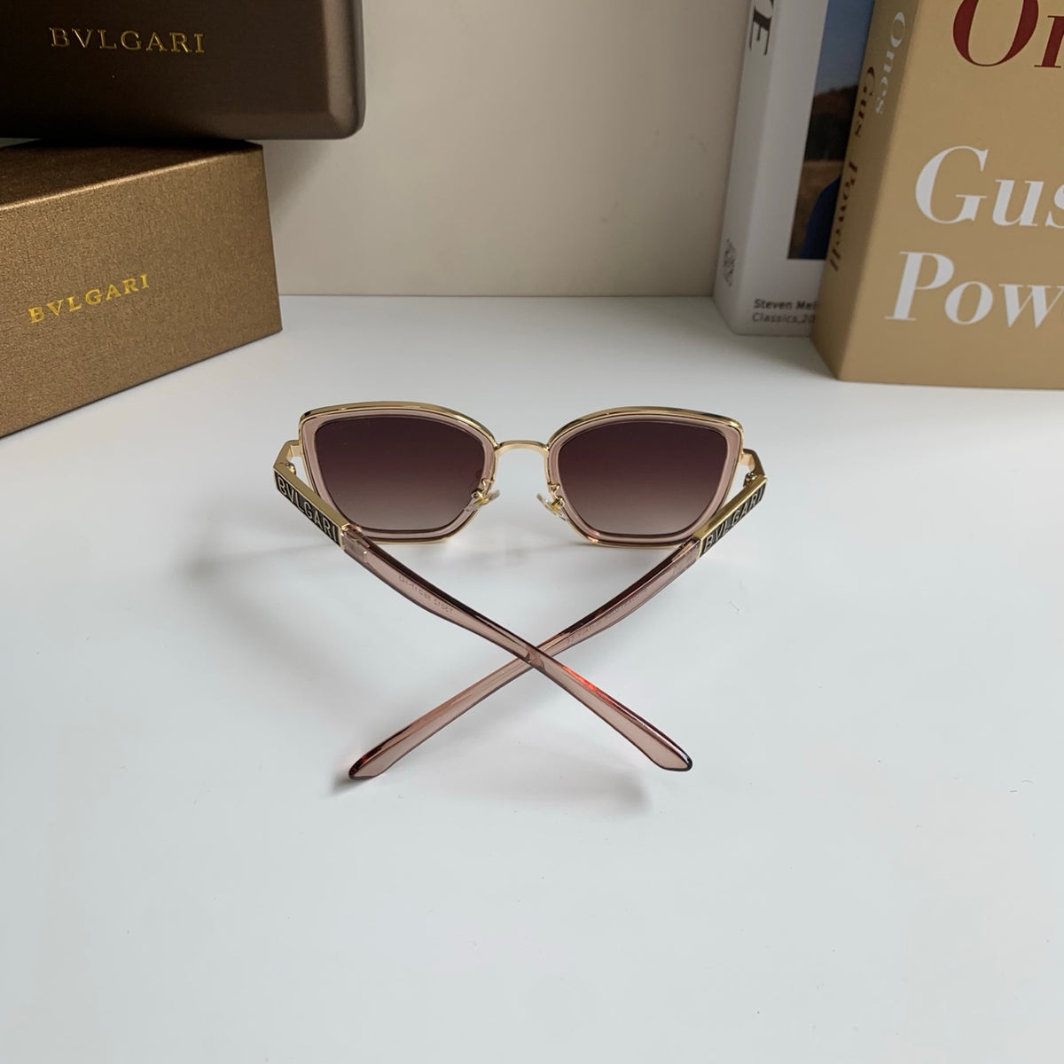 Bottega Veneta Square Red Lens Sunglasses for Men & Women - 372597 - detail image 8