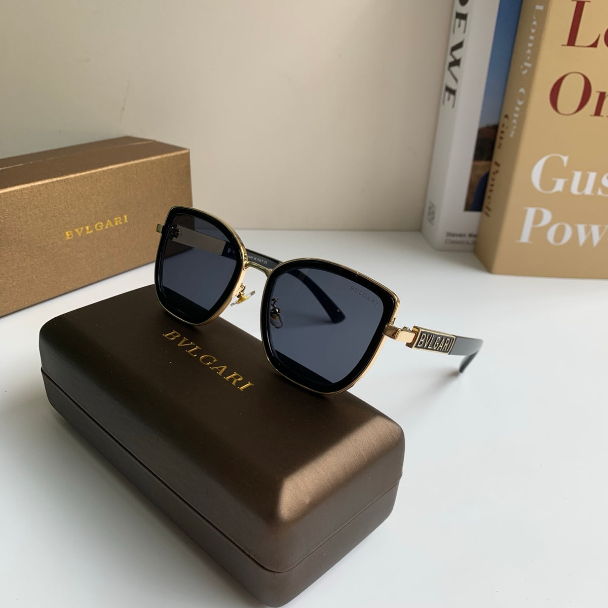 Bottega Veneta Square Black Lens Sunglasses for Men & Women - 372598 - detail image 4