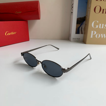 Cartier Cat-Eye Silver Lens Sunglasses for Men & Women - 415832 - detail image 2