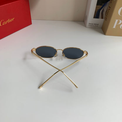 Cartier Cat-Eye Silver Lens Sunglasses for Men & Women - detail image 8