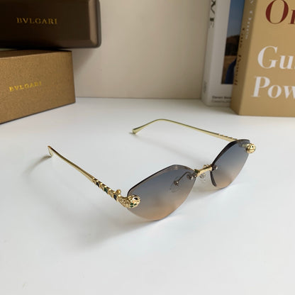 Bottega Veneta Cat-Eye Silver Lens Sunglasses for Men & Women - 432910
