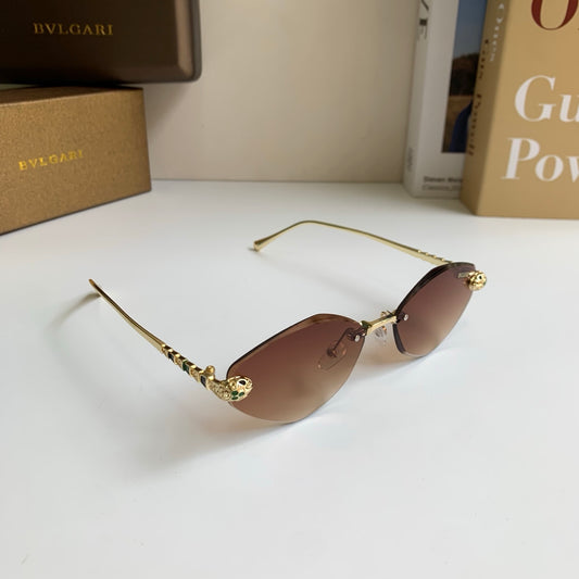 Bottega Veneta Cat-Eye Brown Lens Sunglasses for Men & Women - 432913