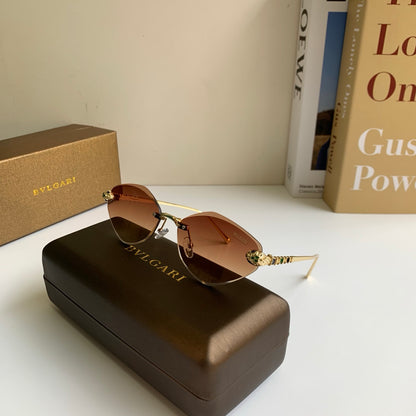 Bottega Veneta Cat-Eye Brown Lens Sunglasses for Men & Women - 432913 - detail image 4