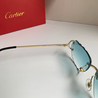 Cartier Fashion Silver Lens Sunglasses for Men & Women - 358567 - detail image 6
