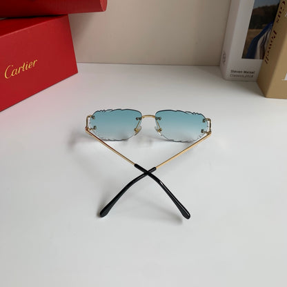 Cartier Fashion Silver Lens Sunglasses for Men & Women - 358567 - detail image 7