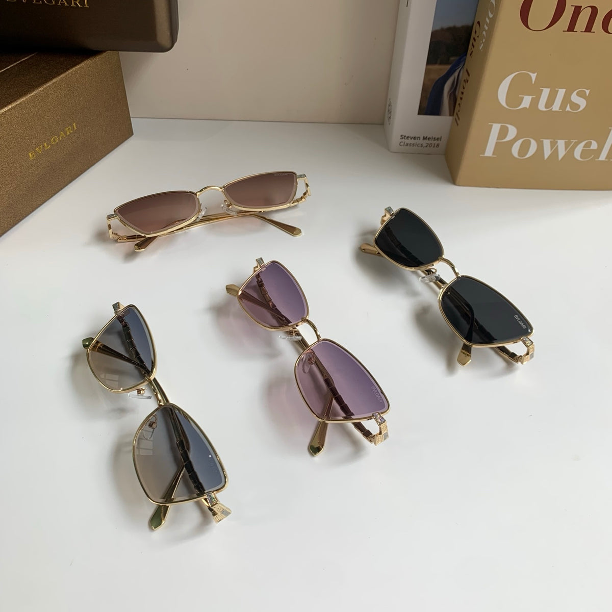 Bottega Veneta Metal Fashion Silver Lens Sunglasses for Men & Women - 372589 - detail image 8