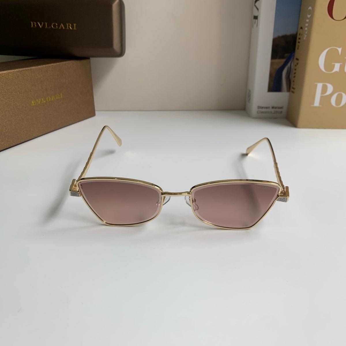 Bottega Veneta Metal Fashion Silver Lens Sunglasses for Men & Women - 372588 - detail image 3