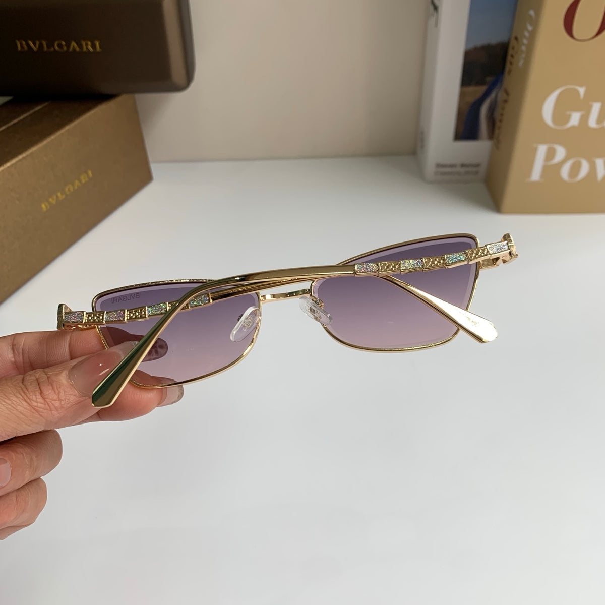 Bottega Veneta Metal Fashion Silver Lens Sunglasses for Men & Women - 372590 - detail image 6