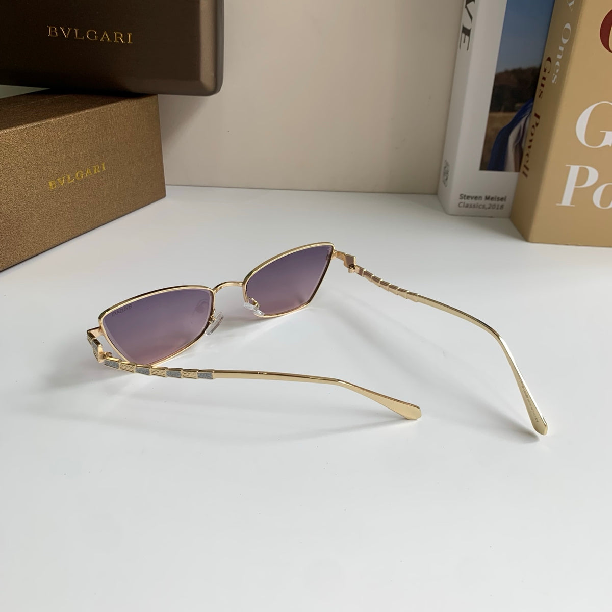 Bottega Veneta Metal Fashion Silver Lens Sunglasses for Men & Women - 372590 - detail image 7