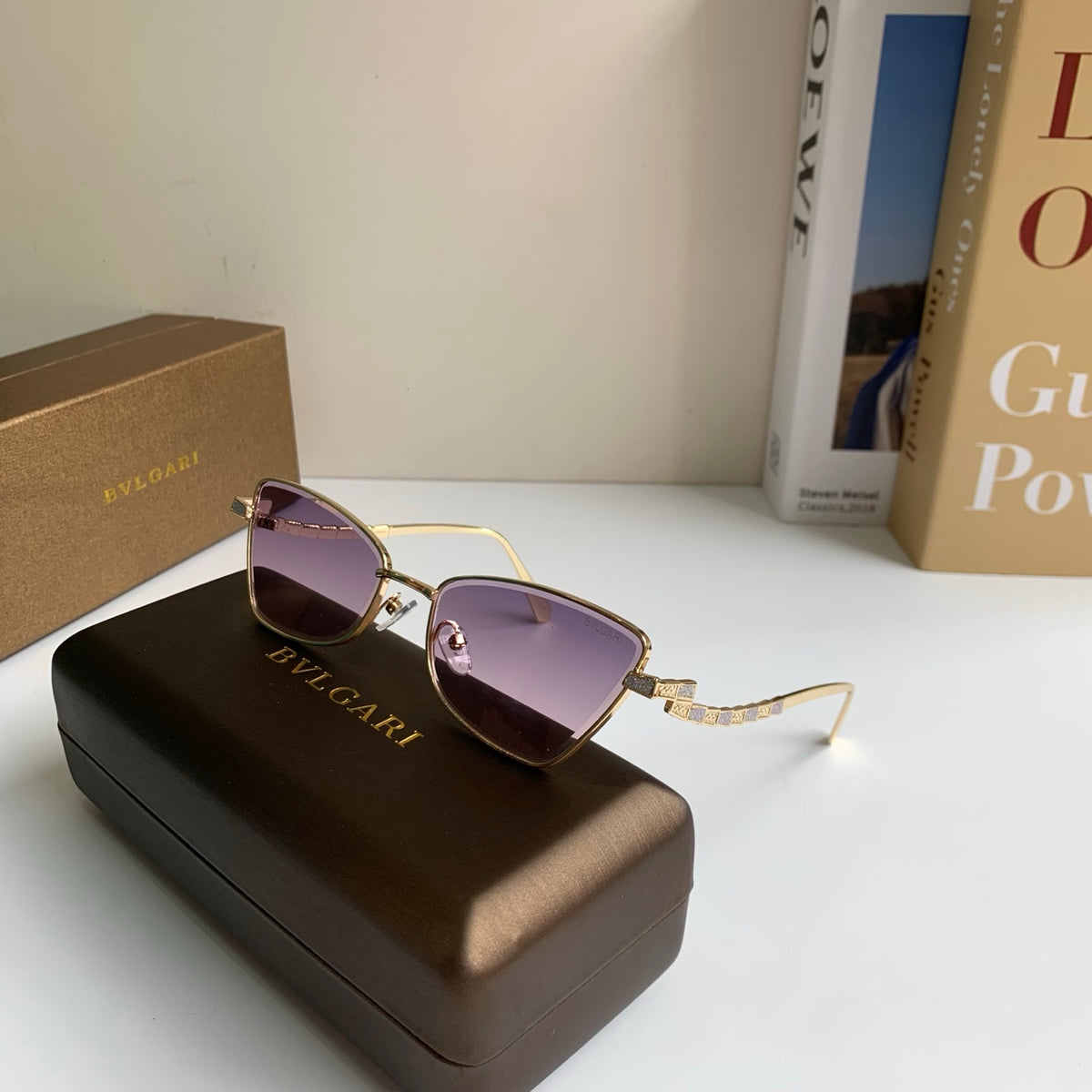 Bottega Veneta Metal Fashion Silver Lens Sunglasses for Men & Women - 372590 - detail image 5