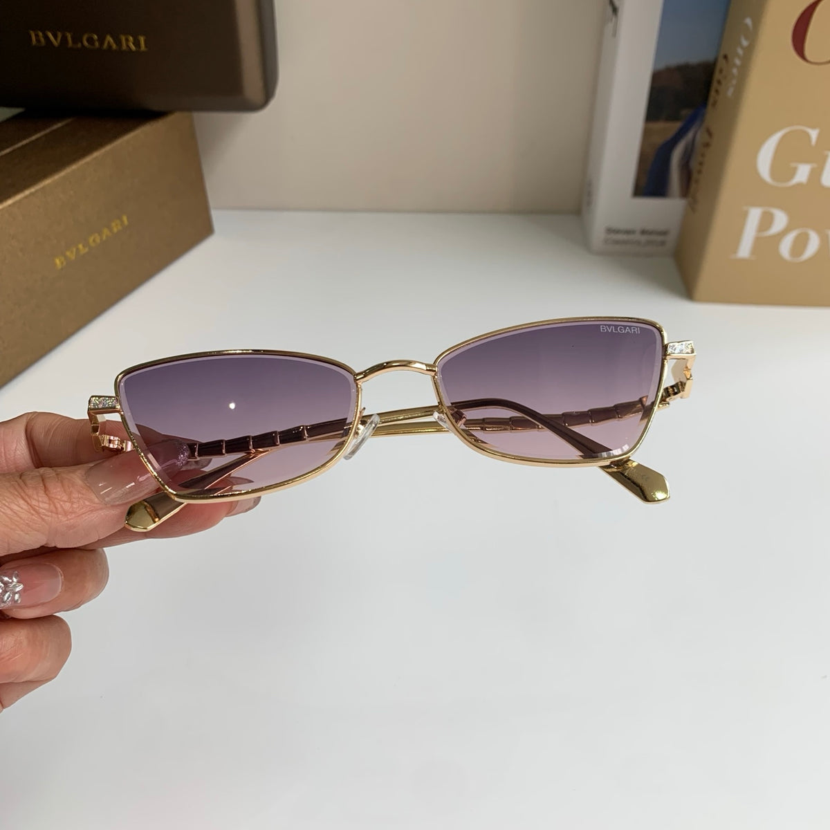 Bottega Veneta Metal Fashion Silver Lens Sunglasses for Men & Women - 372590 - detail image 4