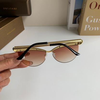 Bottega Veneta Cat-Eye Brown Lens Sunglasses for Men & Women - 372592 - detail image 7