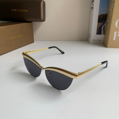 Bottega Veneta Cat-Eye Silver Lens Sunglasses for Men & Women - detail image 2