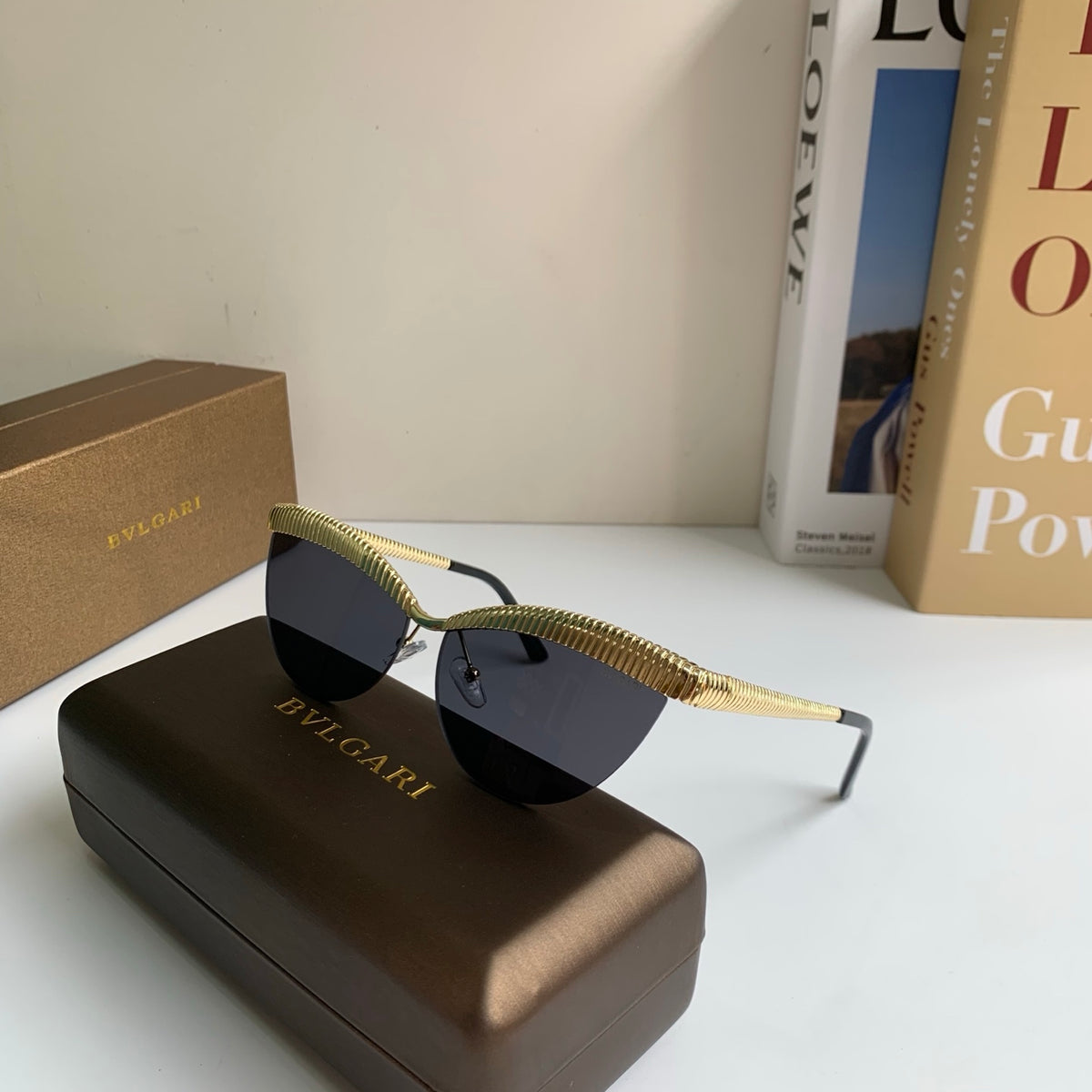 Bottega Veneta Cat-Eye Silver Lens Sunglasses for Men & Women - 372595 - detail image 4