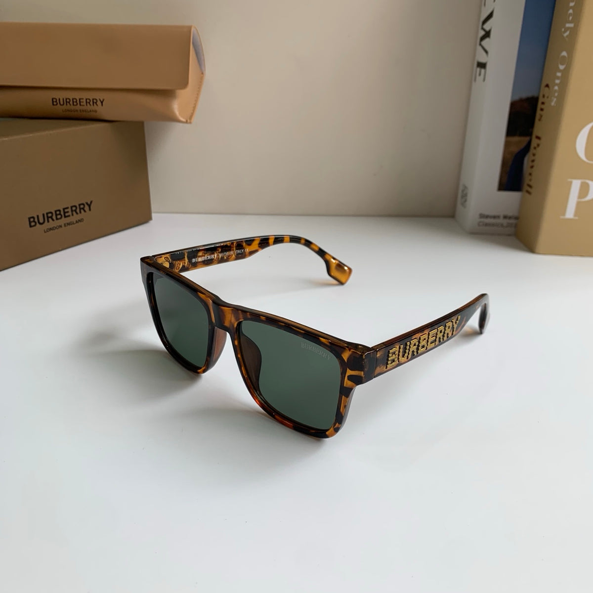 Burberry Square Black Lens Sunglasses for Men & Women - 465978 - detail image 2