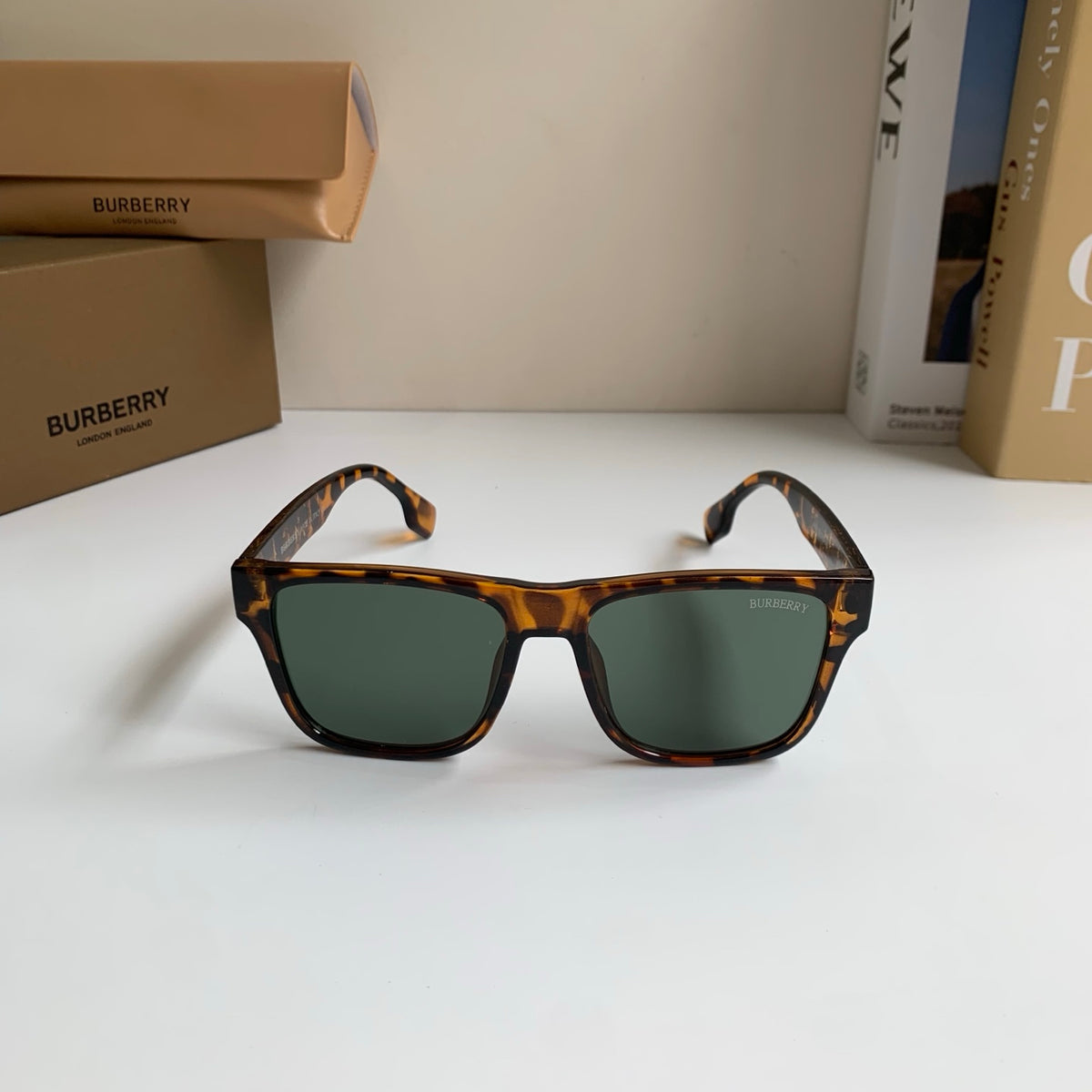 Burberry Square Black Lens Sunglasses for Men & Women - 465978 - detail image 3