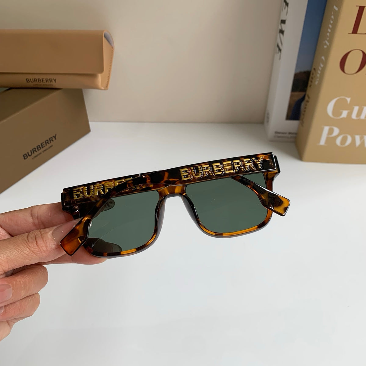 Burberry Square Black Lens Sunglasses for Men & Women - 382881 - detail image 7