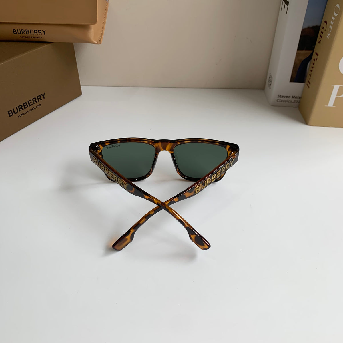 Burberry Square Black Lens Sunglasses for Men & Women - 465978 - detail image 8