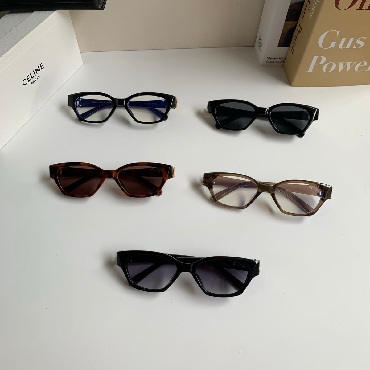 Celine Square Silver Lens Sunglasses for Men & Women - 486983 - detail image 10