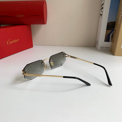 Cartier Fashion Silver Lens Sunglasses for Men & Women - 432275 - detail image 6