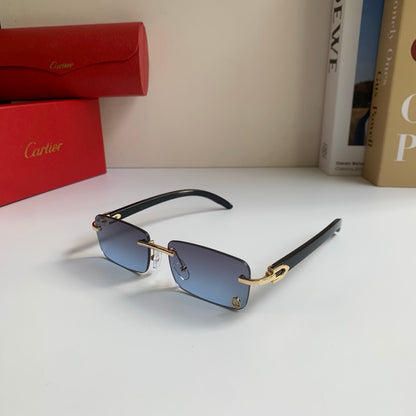 Cartier Fashion Silver Lens Sunglasses for Men & Women - 358520 - detail image 2