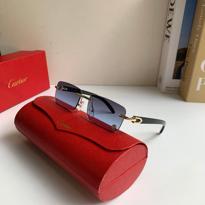 Cartier Fashion Silver Lens Sunglasses for Men & Women - 358520 - detail image 5