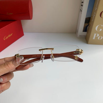 Cartier Fashion Silver Lens Sunglasses for Men & Women - 449471 - detail image 3