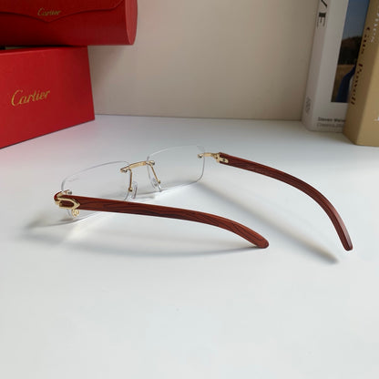 Cartier Fashion Silver Lens Sunglasses for Men & Women - 358521 - detail image 8