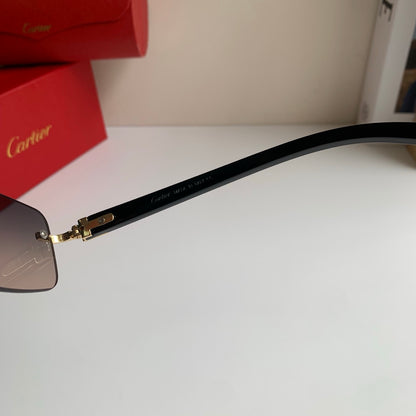 Cartier Fashion Silver Lens Sunglasses for Men & Women - 358524 - detail image 6