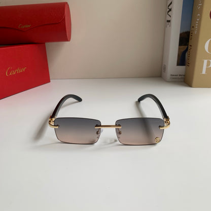 Cartier Fashion Silver Lens Sunglasses for Men & Women - 449474 - detail image 3