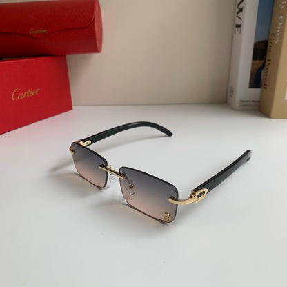 Cartier Fashion Silver Lens Sunglasses for Men & Women - 449474 - detail image 2