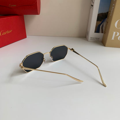 Cartier Metal Fashion Silver Lens Sunglasses for Men & Women - 372214 - detail image 7
