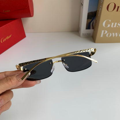 Cartier Square Silver Lens Sunglasses for Men & Women - 465884 - detail image 8