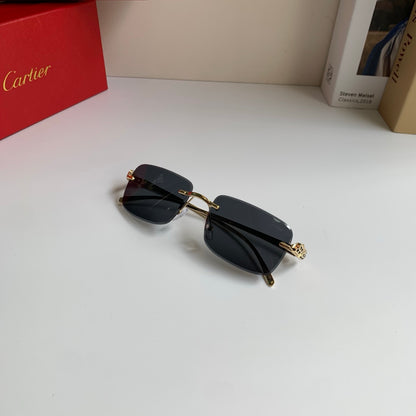 Cartier Square Silver Lens Sunglasses for Men & Women - 465884 - detail image 3