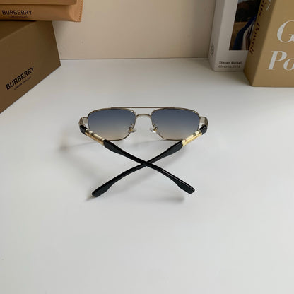 Burberry Metal Square Silver Lens Sunglasses for Men & Women - 487442 - detail image 8