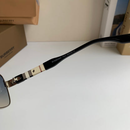 Burberry Metal Square Silver Lens Sunglasses for Men & Women - 399091 - detail image 6