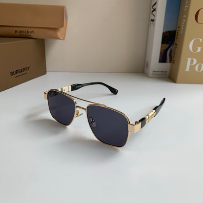 Burberry Metal Square Silver Lens Sunglasses for Men & Women - 399092 - detail image 2