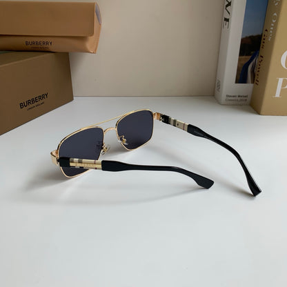 Burberry Metal Square Silver Lens Sunglasses for Men & Women - 399092 - detail image 8
