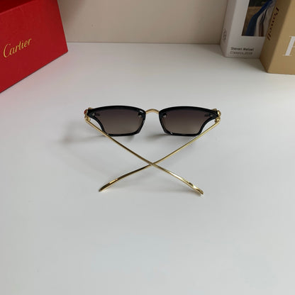 Cartier Lightweight Rimless Silver Lens Sunglasses for Men & Women - 487393 - detail image 9
