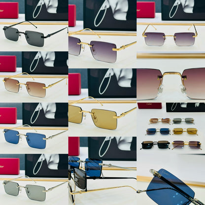 Cartier CT0019O Fashion Black Lens Sunglasses for Men & Women - detail image 5