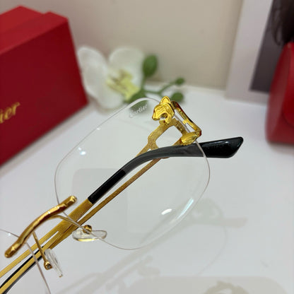 Cartier Fashion Orange Lens Sunglasses for Men & Women - 382768 - detail image 3