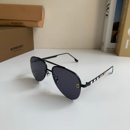 Burberry Metal Aviator Silver Lens Sunglasses for Men & Women - 382889 - detail image 2